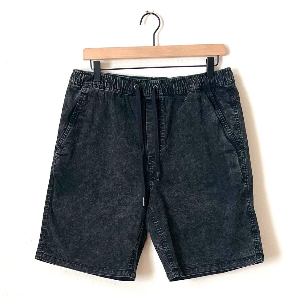 Empire Black Shorts for Men Size Medium With Elastic Waistband Like New